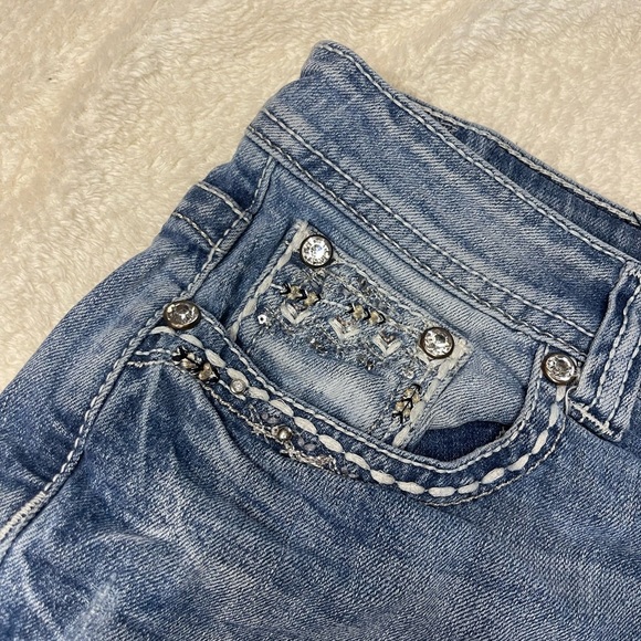 Shyanne blue‎ denim shorts Size 33 - Picture 6 of 9